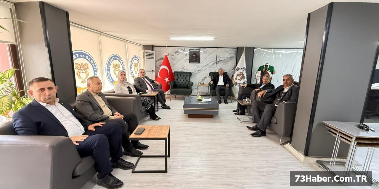 Şırnak'tan Cizre'ye Destek Ziyareti