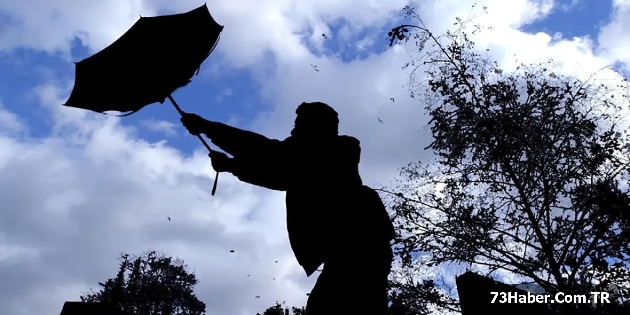 Şırnak'ta Fırtına Alarmı!