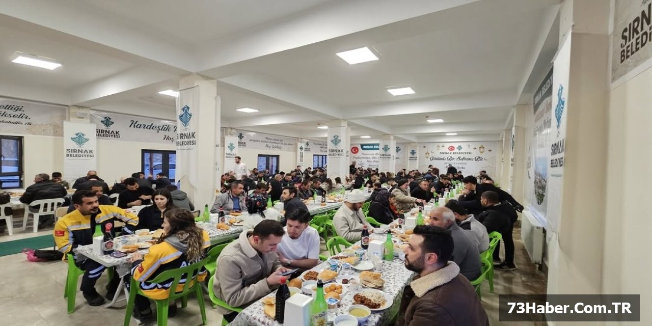 Şırnak'ta İftar Coşkusu