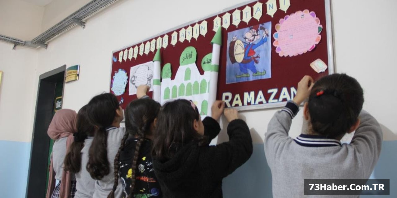 Cizre'de Ramazan Coşkusu Okullarda