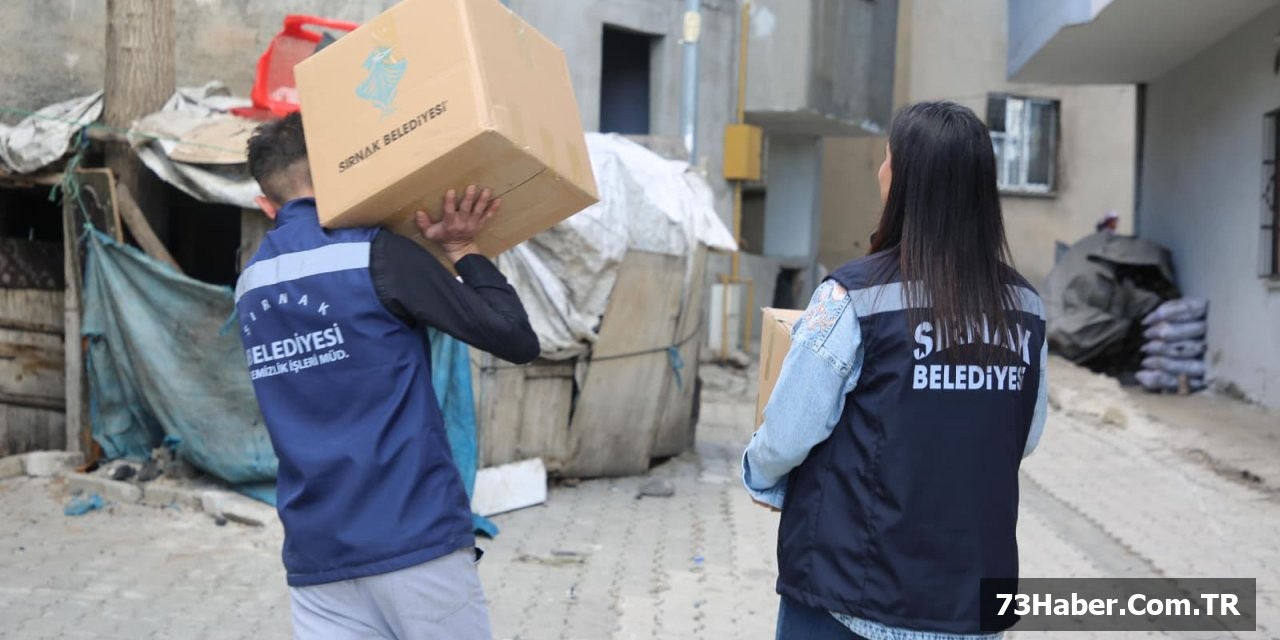 Şırnak Belediyesi İhtiyaç Sahiplerine Kucak Açtı!