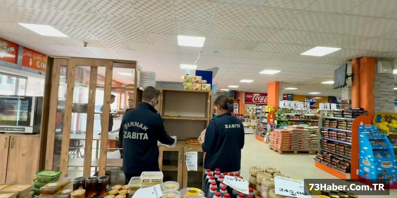 Şırnak'ta Zabıta Denetimleri Yoğunlaşıyor