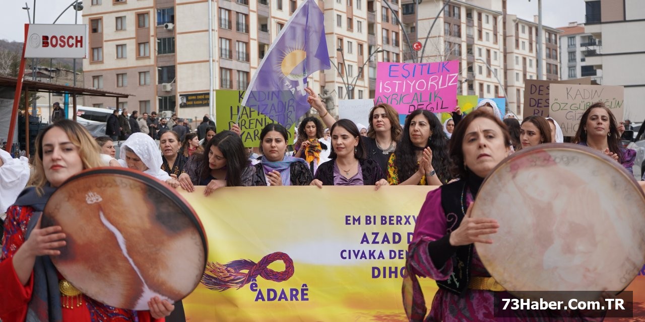 Şırnak'ta Kadınlar Günü Coşkuyla Kutlandı