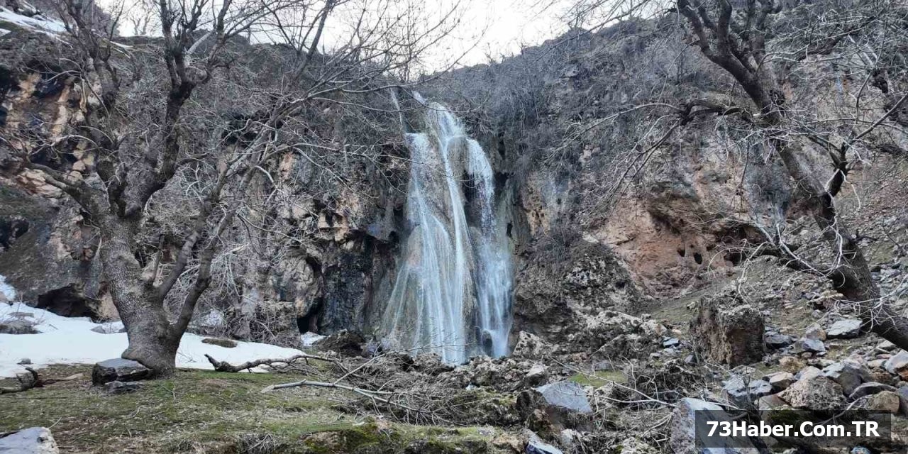 Şırnak'ta 30 Metrelik Şelale Dirildi