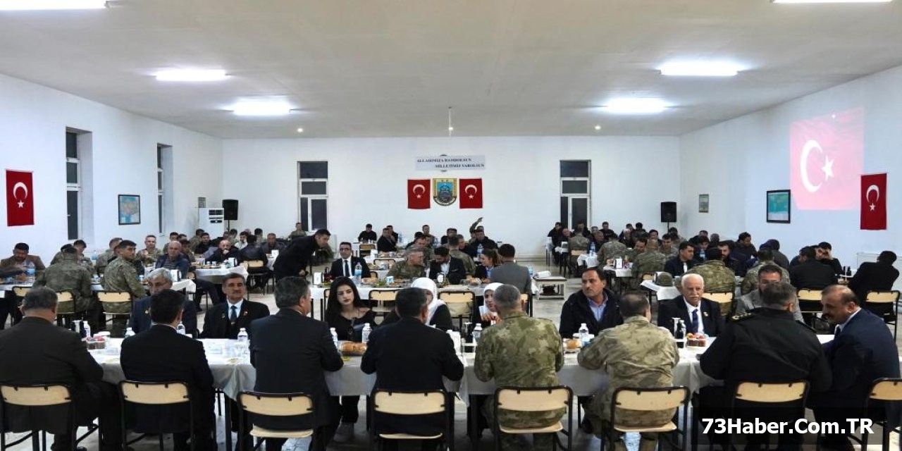 Şırnak'ta İftar Sofrası Buluşması