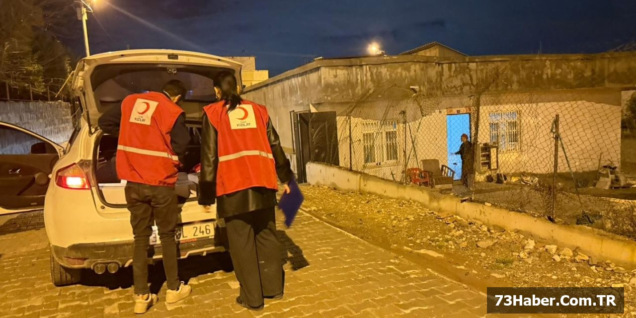 Kızılay Şırnak'a Bereket Getirdi