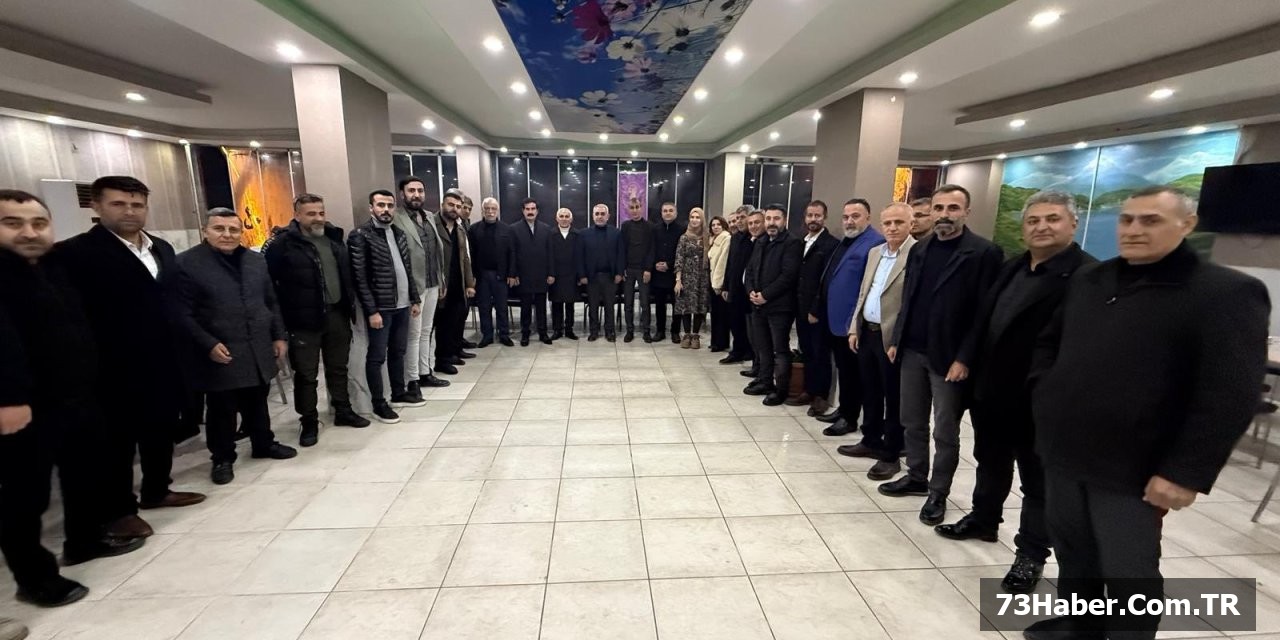 Şırnak'ta Esnaf Birliğinin İftar Buluşması