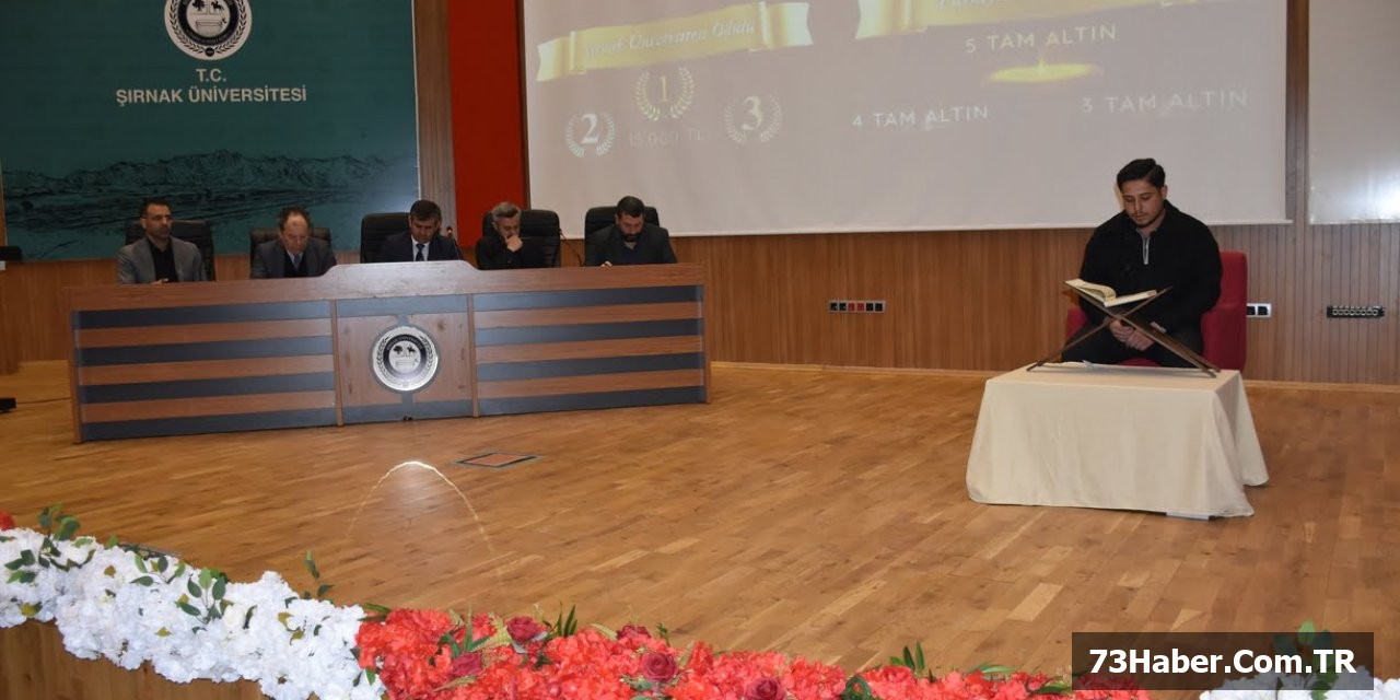 Şırnak'ta Kur'an-ı Kerim Yarışması