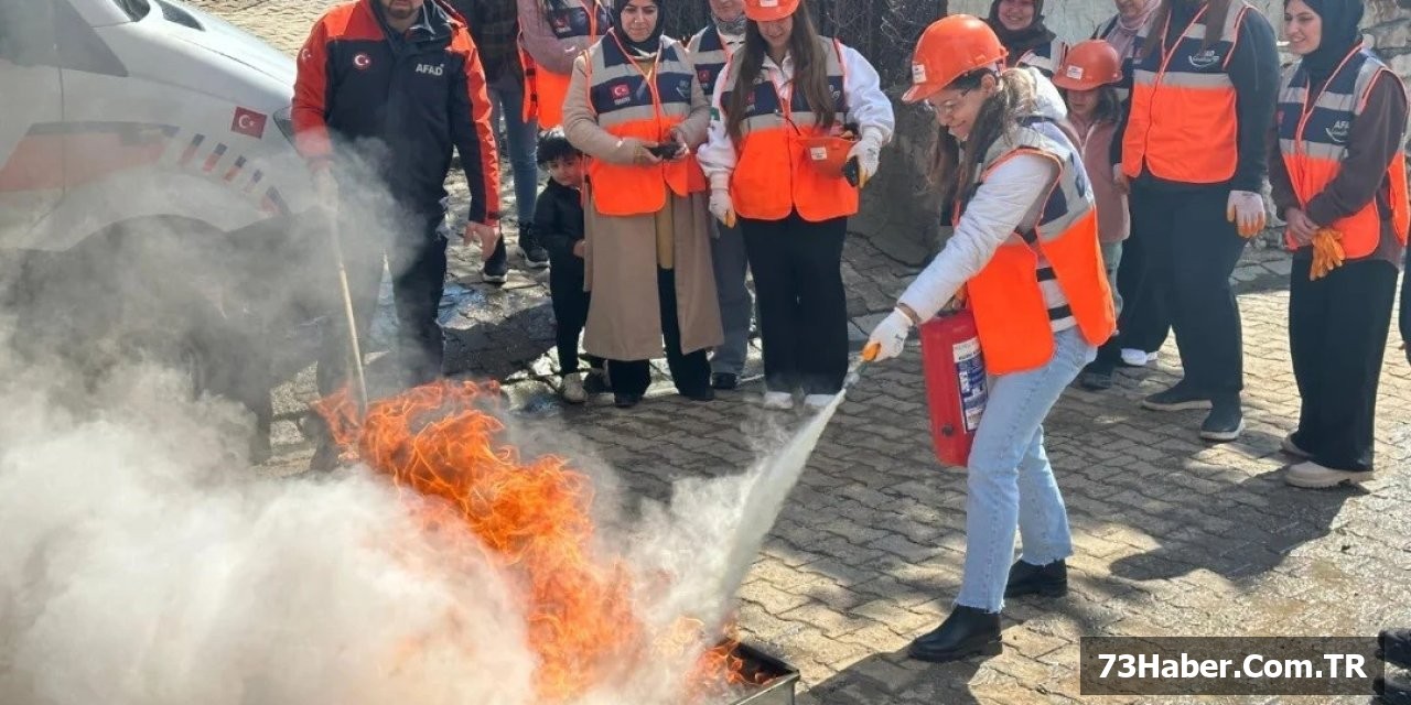 Kadın Gücü: Şırnak'ta AFAD Eğitimi