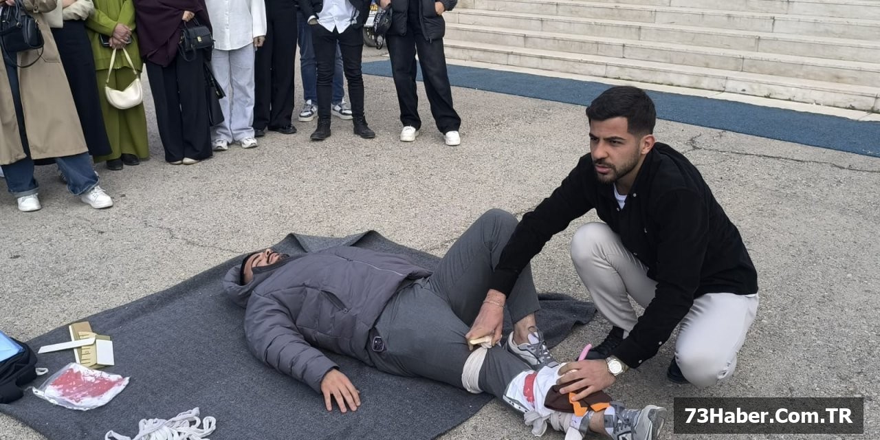 Silopi'de İlk Yardım Eğitimi