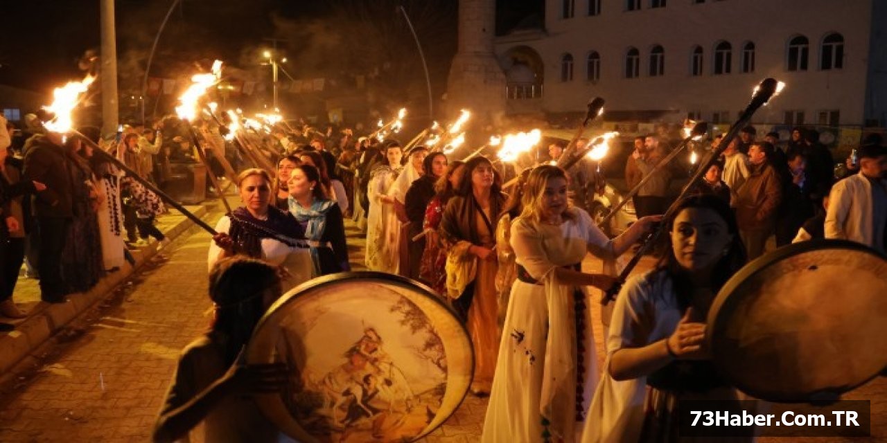 Nevruz Ateşi Şırnak'ta Tutuştu!