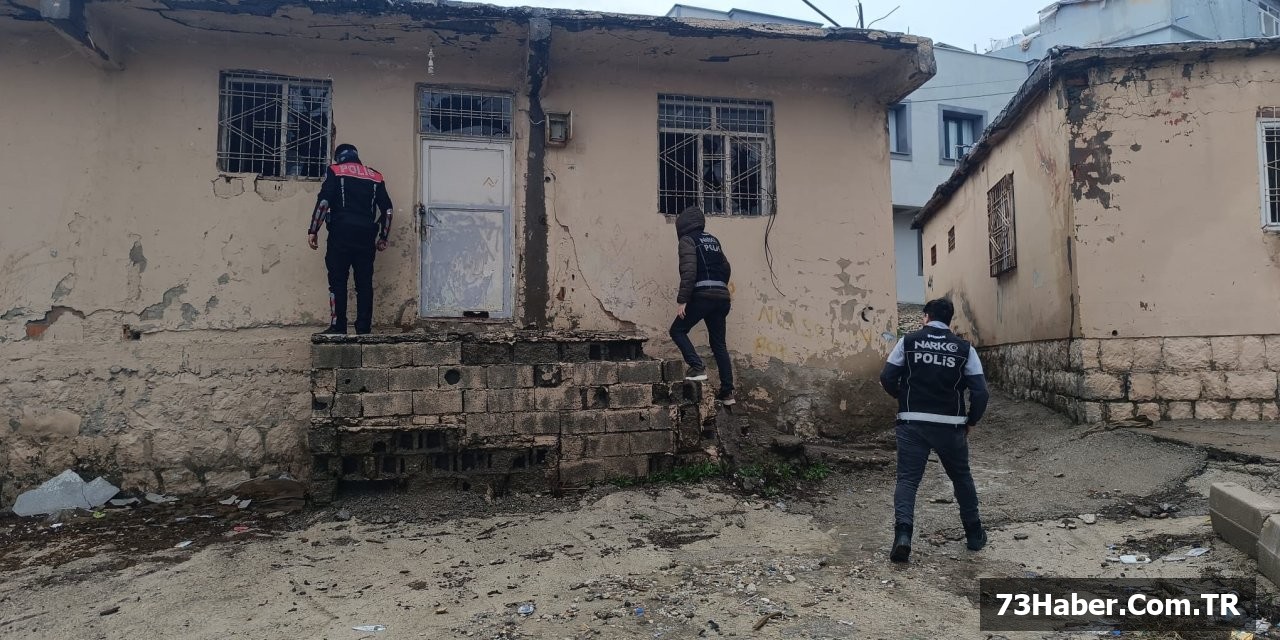 Şırnak'ta Narko Operasyonu