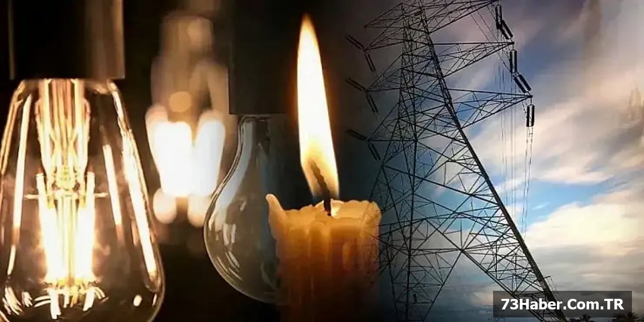 Şırnak'a Büyük Elektrik Kesintisi Uyarısı!