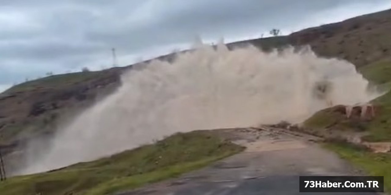 Silopi'de Yağmurla Boru Patladı