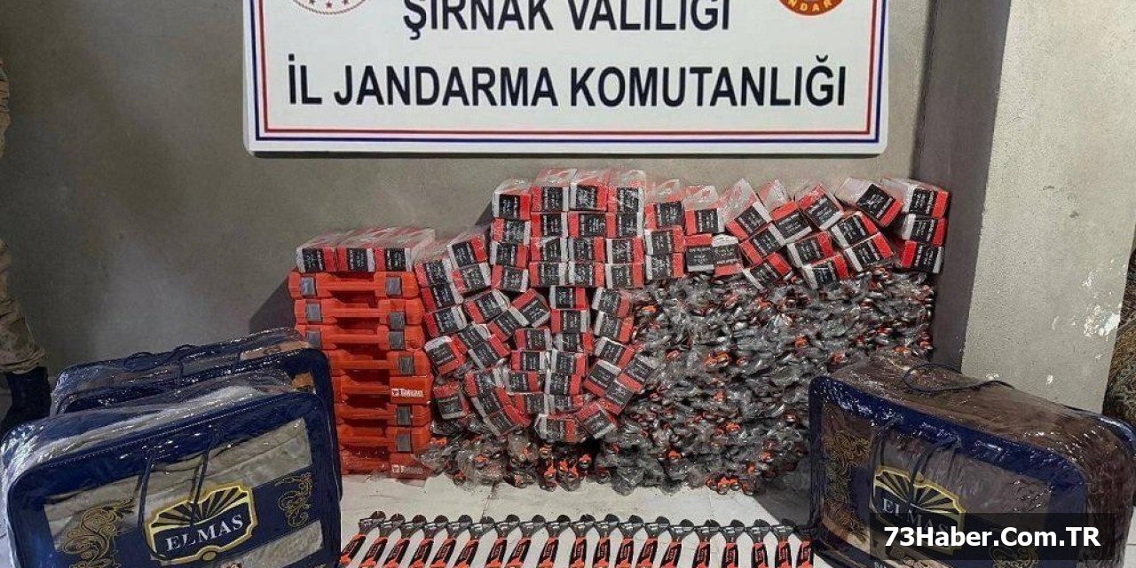 Şırnak'ta Büyük Darbe: 82 Kaçakçı Yakalandı