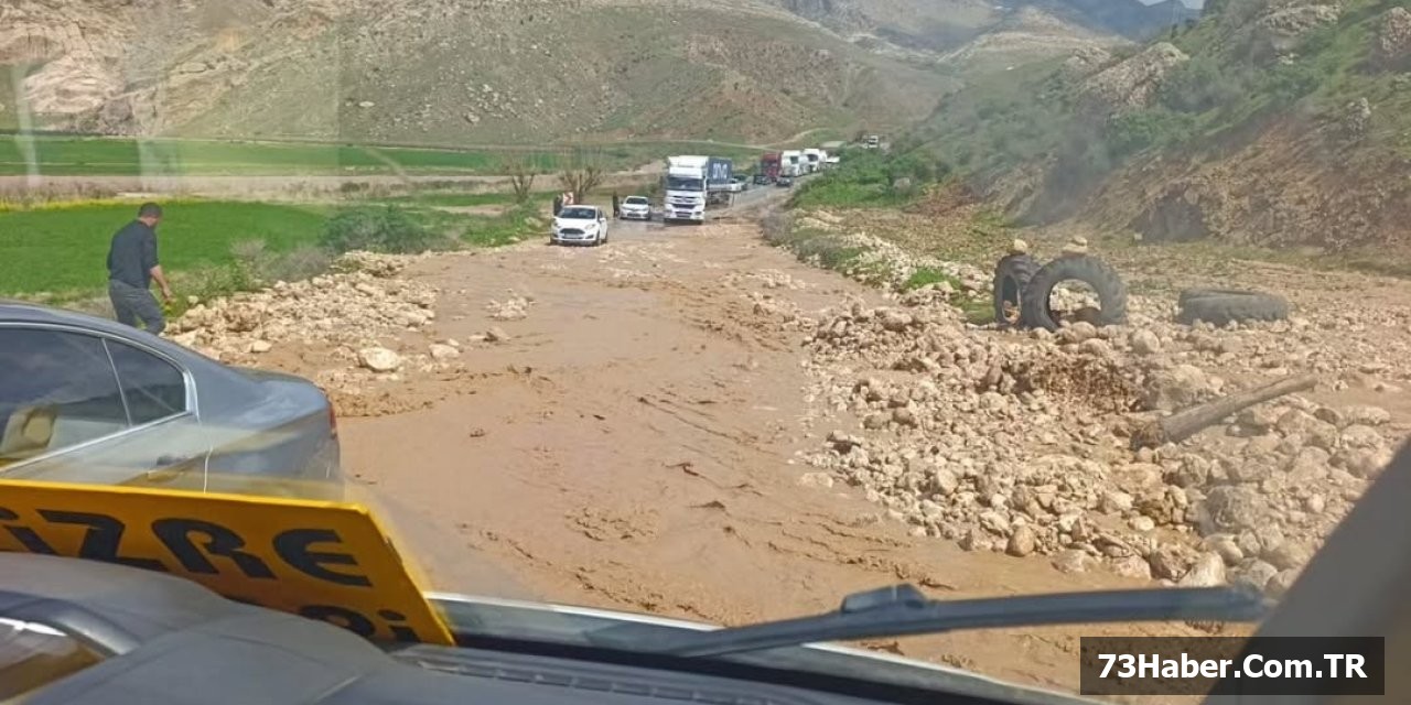 Şırnak'ta Heyelan: Cizre Yolu Kapanıyor