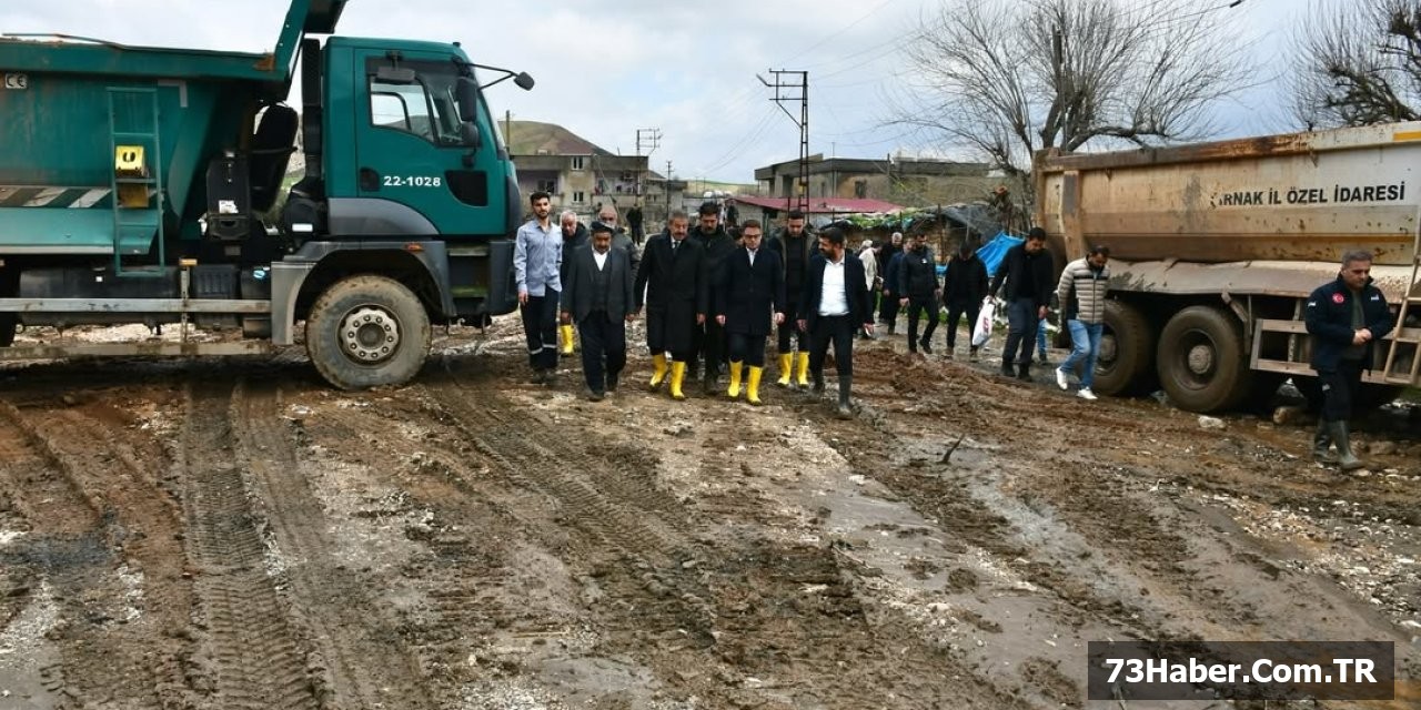 Şırnak'ta selin izleri