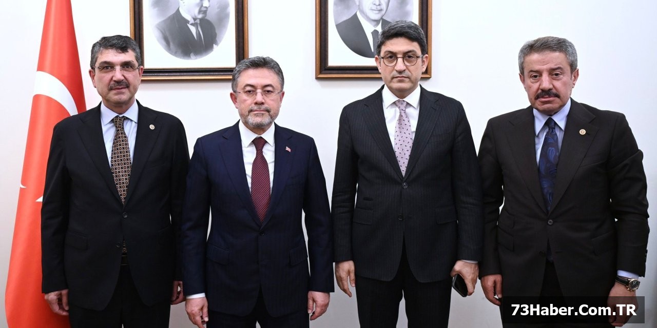 Silopi OSB Projesi Bakan Yumaklı ile Masaya Yattı