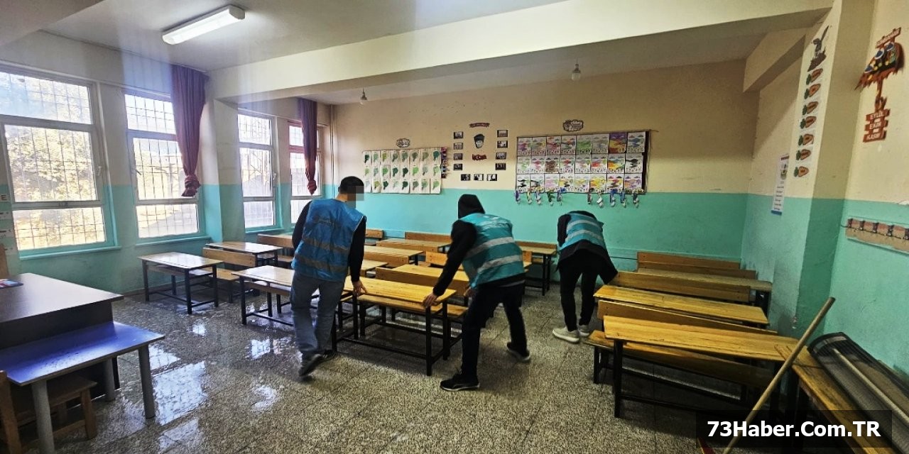 Şırnak'ta 212 Okul Temizlendi