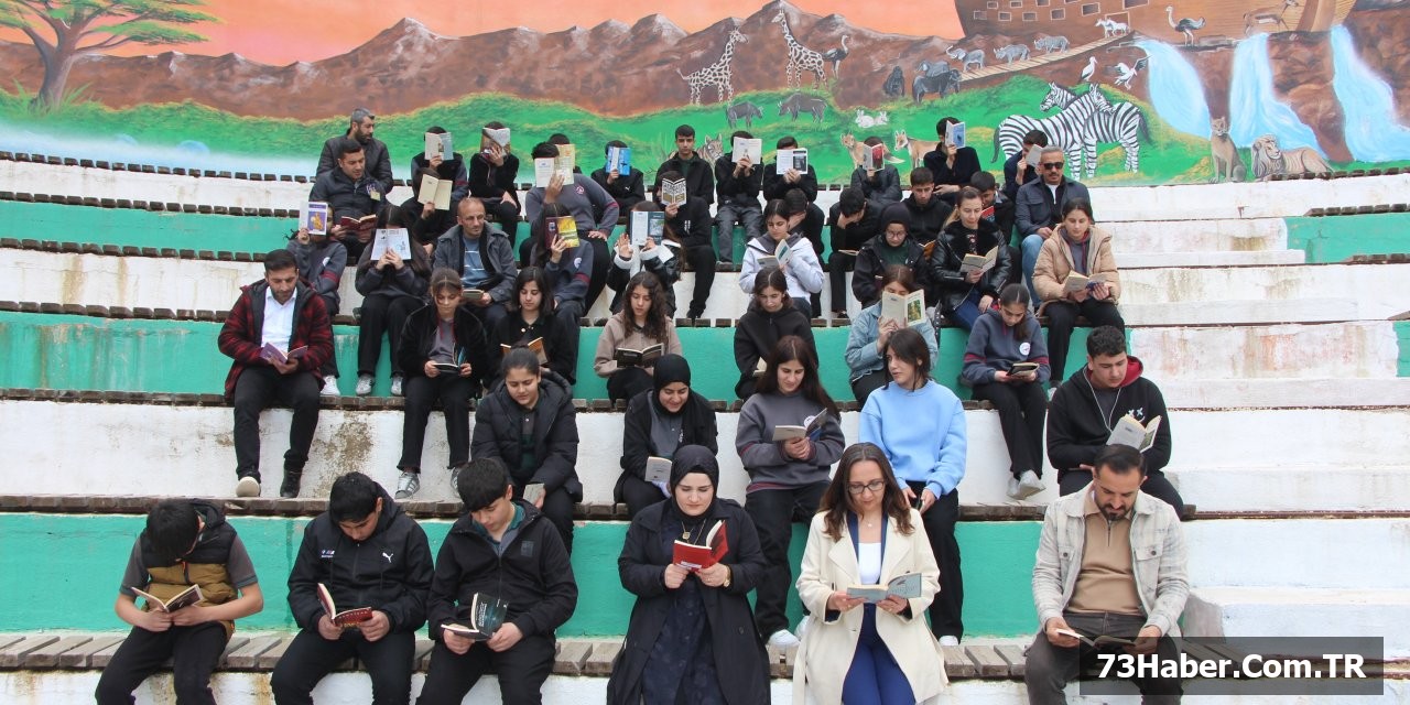 Şırnak'ta Sessiz Kitap Okuma Etkinliği
