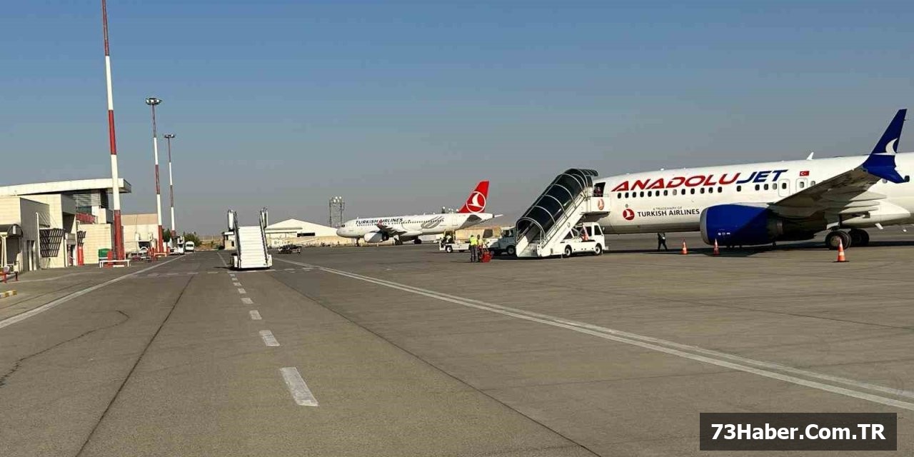 Şırnak'tan Avrupa Uçuşları Sürüyor