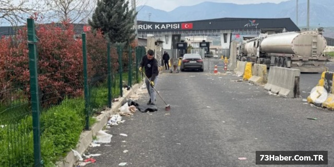 Habur'da Temizlik Fırtınası