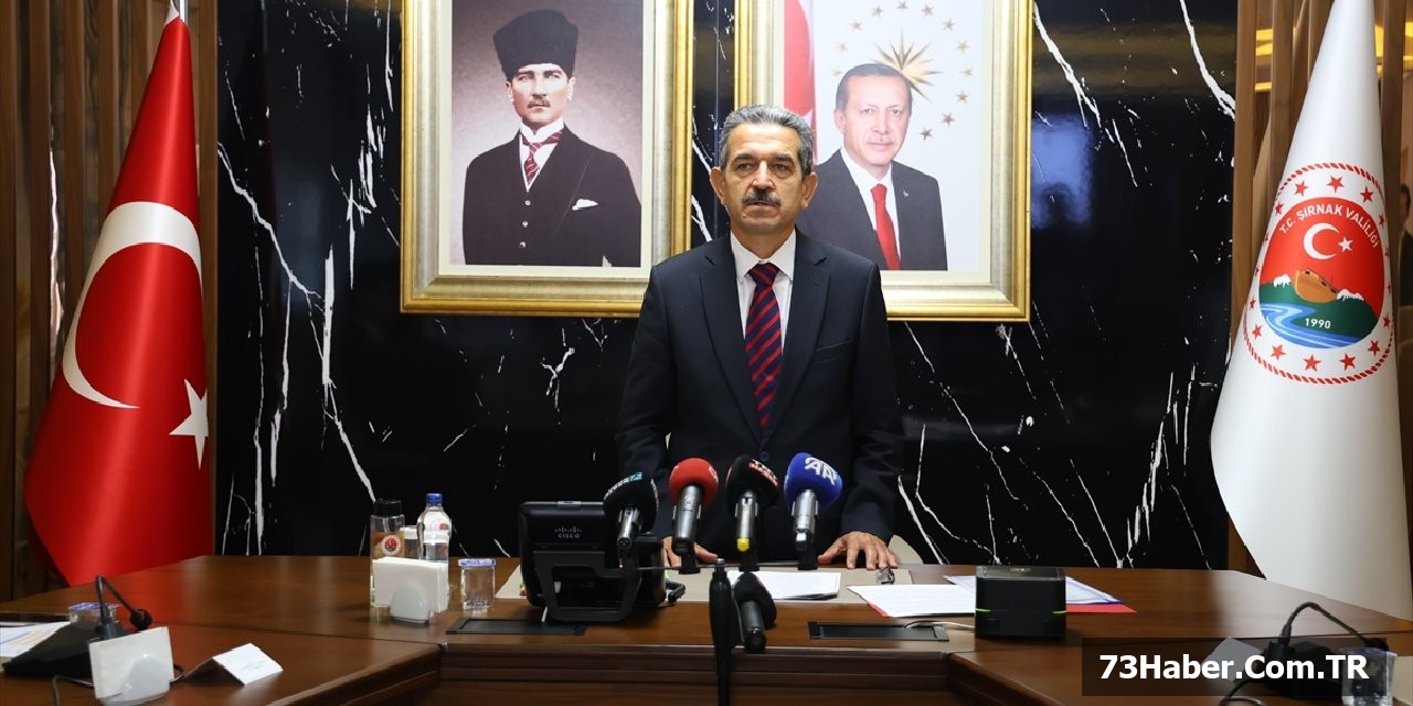 Şırnak Valisi'nden AA'ya kutlama