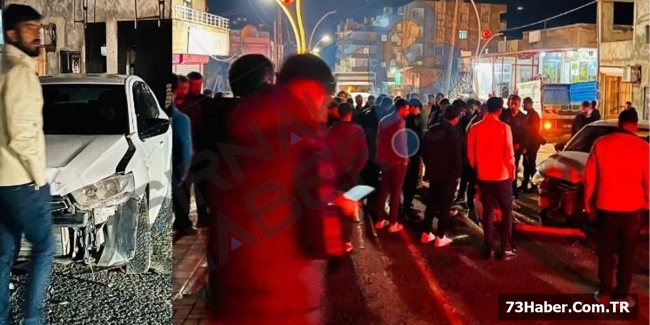 Şırnak'ta Çarpışma: Yaralılar Var