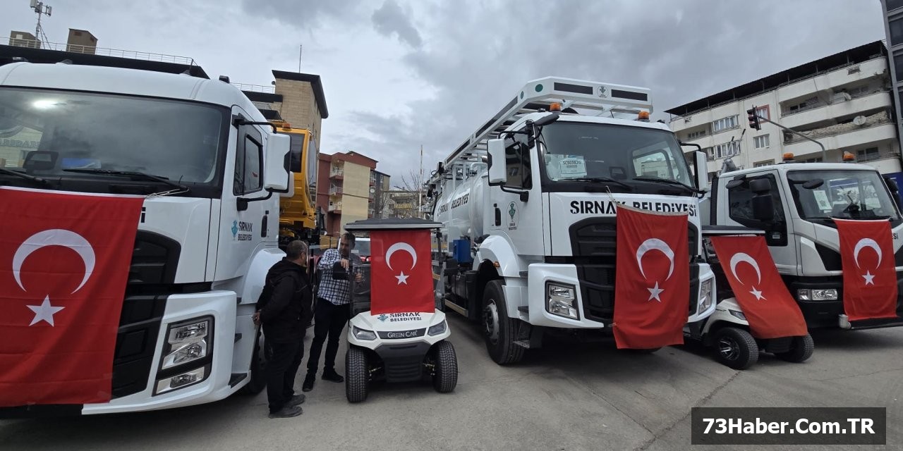 Şırnak Belediyesi Araç Filosunu Güçlendiriyor