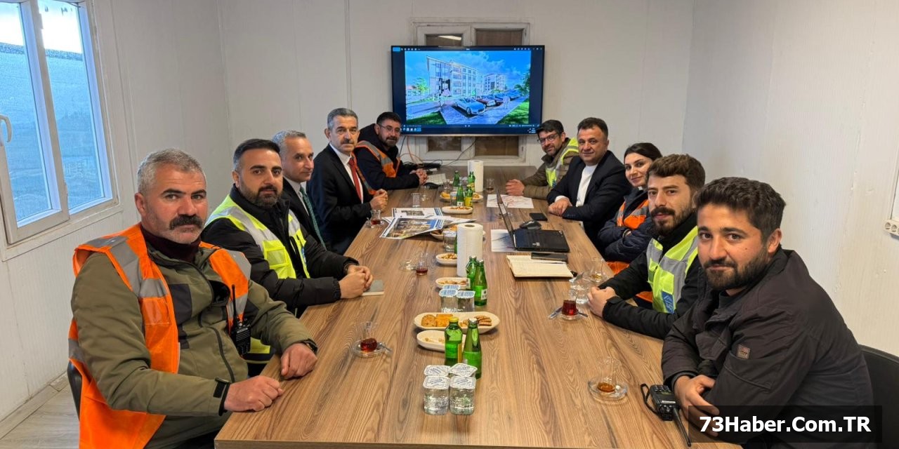 Şırnak'ta 1520 Konut Projesi Harekete Geçti