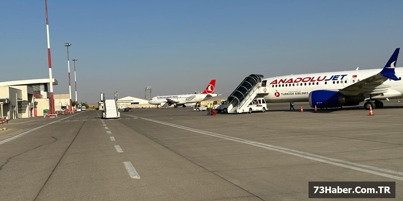 Şırnak Havalimanı: 105 Bin Yolcu