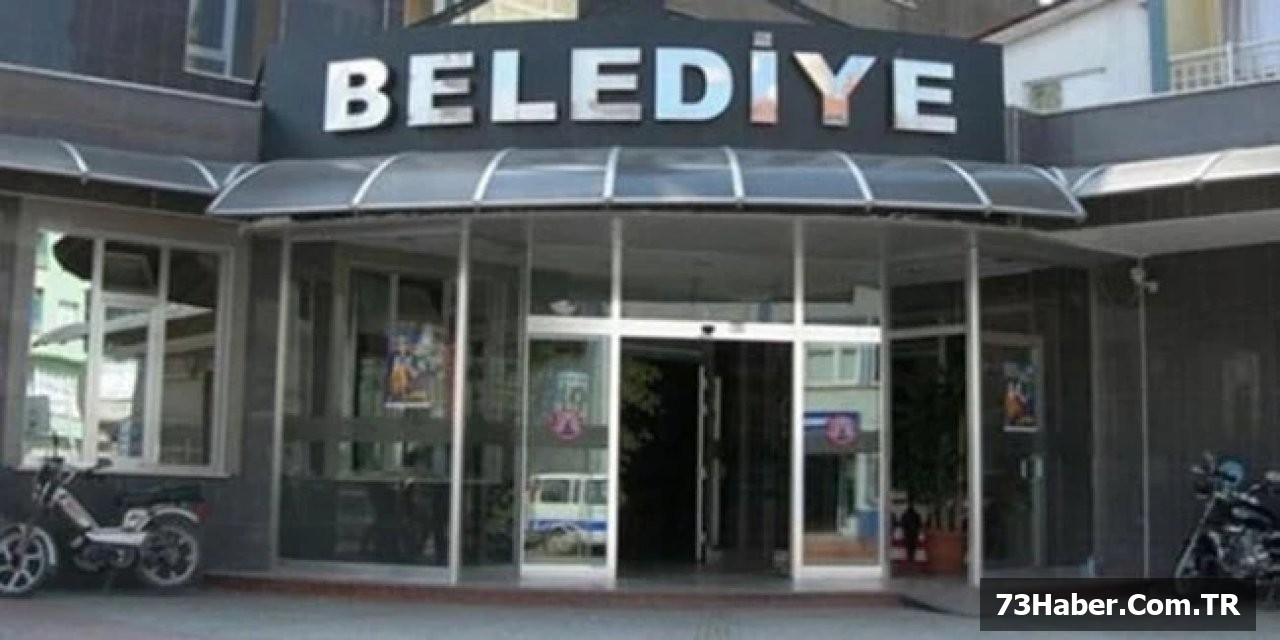 Şırnak Belediyesi 5 Memur Alımı