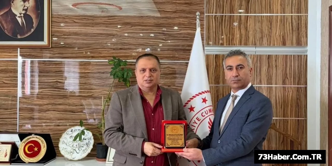 Şırnak'ta Başarı Gölgesinde Plaket