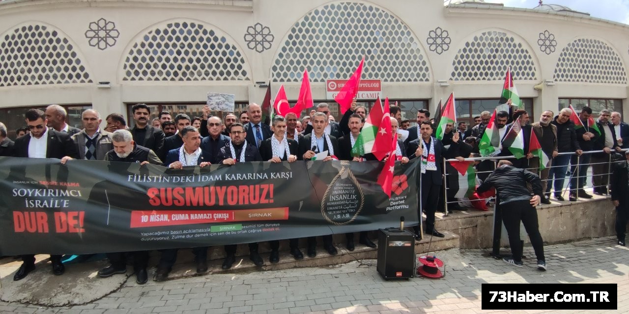 Filistin'e Sert Destek