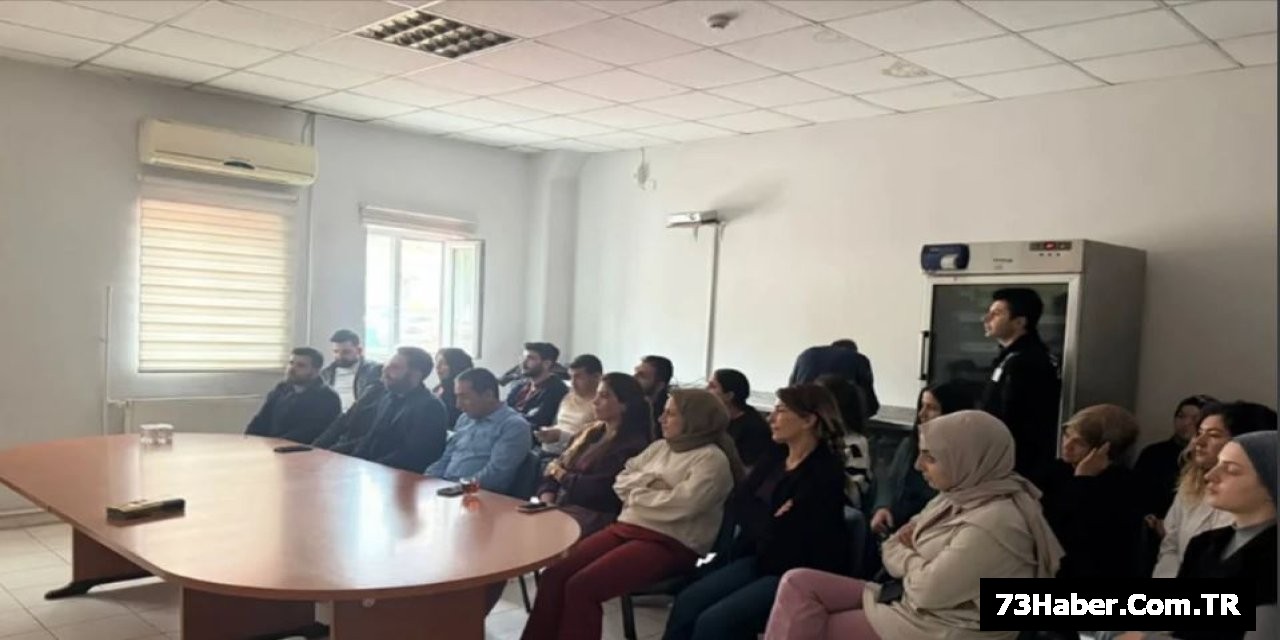 Şırnak'ta Hastane Personeline Uyuşturucu Eğitimi