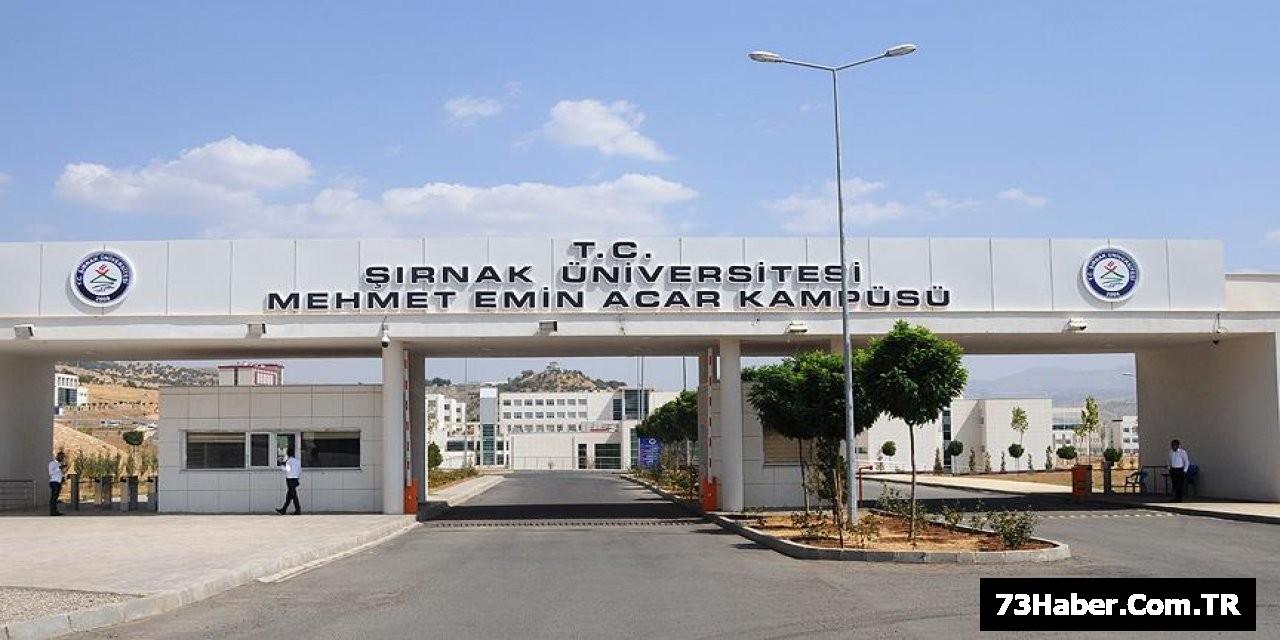 Şırnak Üniversitesi'nden Sert Açıklama