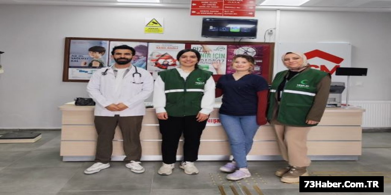 Yeşilay Aile Sağlığı Merkezini Ziyaret Etti