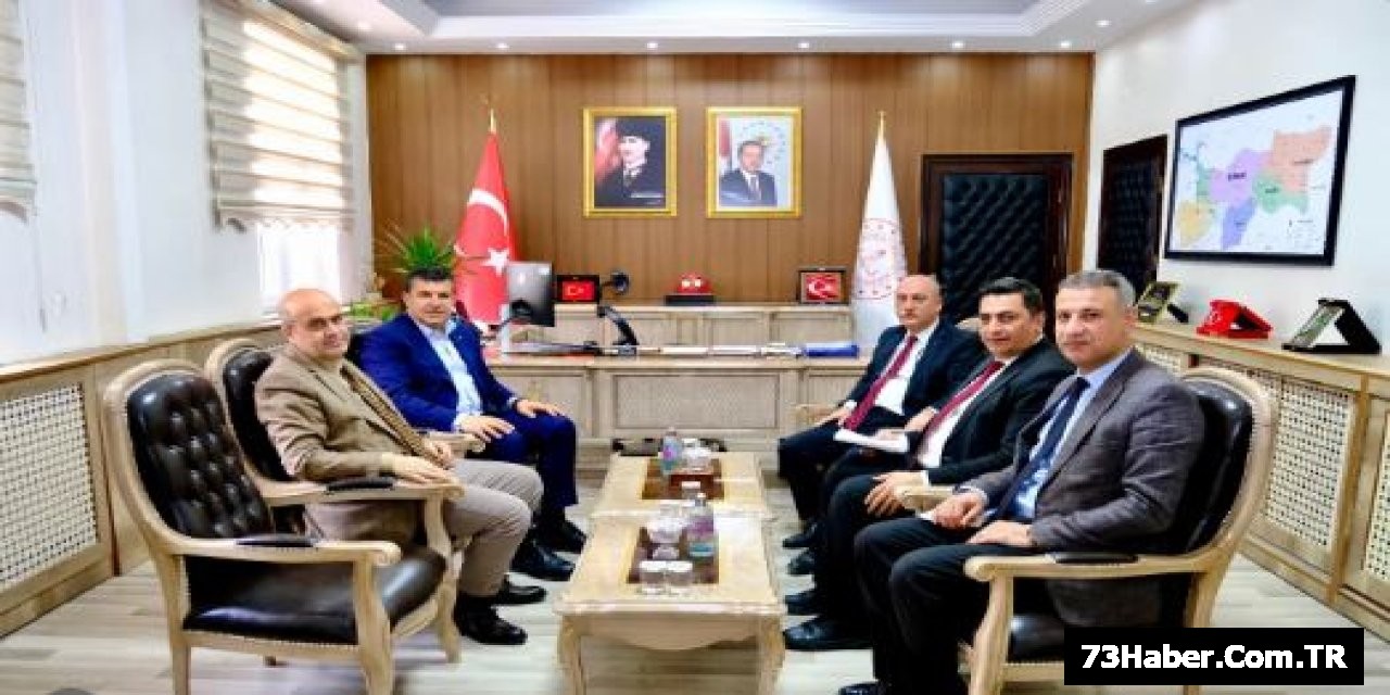 Şırnak TSO'dan Milli Eğitim'e Hayırlı Olsun Ziyareti