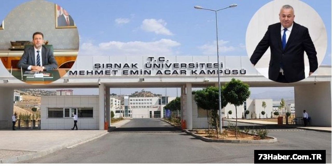 CHP'li Vekilden Şırnak Rektörüne Suç Duyurusu