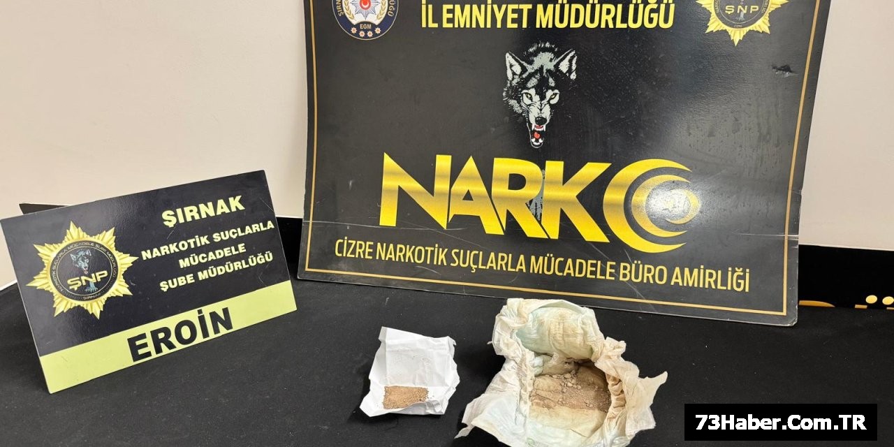 Çocuk Beziyle Eroin Kaçırma Çabası