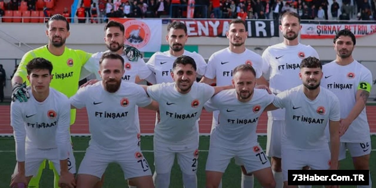 Şırnak Petrolspor'un Hayati Maçı