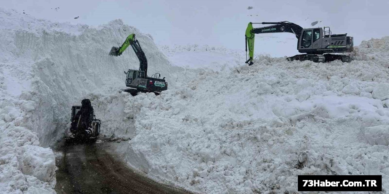 Şırnak'ta Çığ Tehlikesi: Çalışmalar Sürüyor