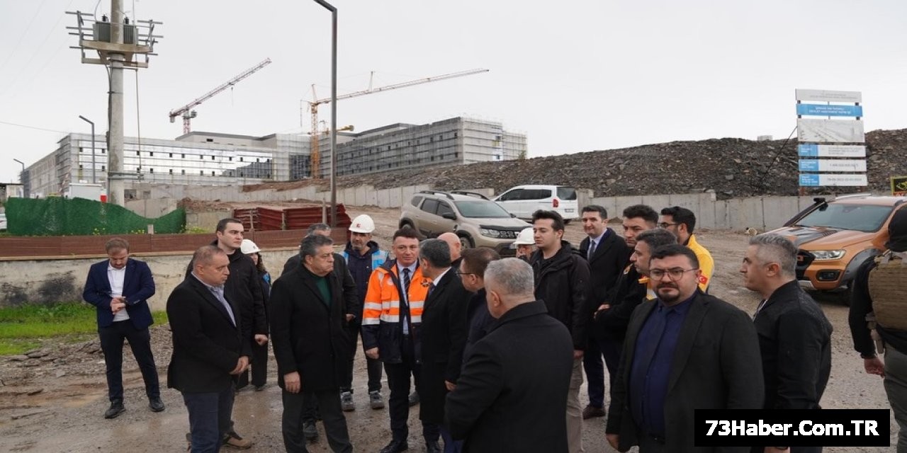 Şırnak'ta 500 Yataklı Hastane Çalışmaları Devam Ediyor