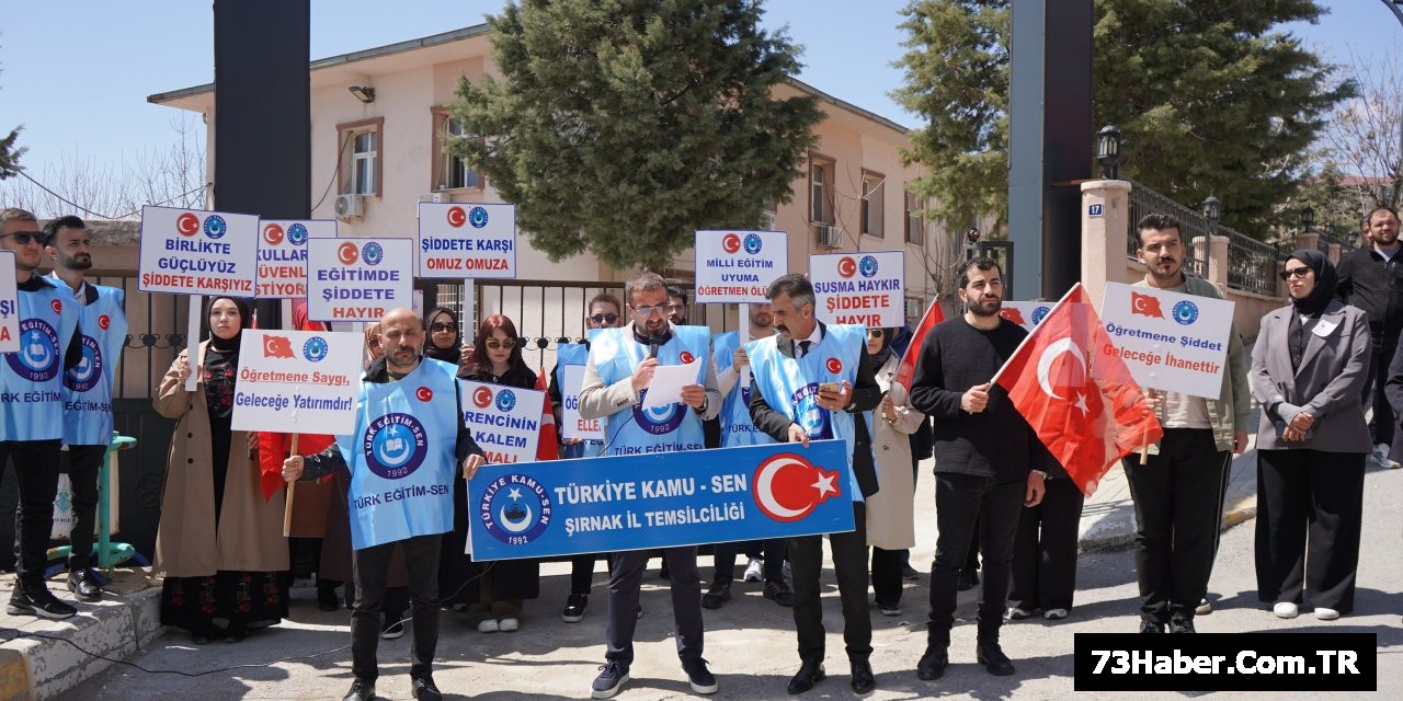 Siverek Okul Saldırısına Sert Tepki: "Şiddete Hayır!"