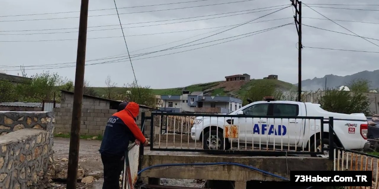 Şırnak'ta Turuncu Alarm