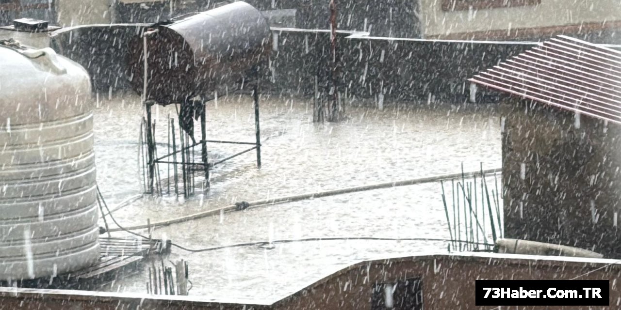 Şırnak Yağmurlu Çöküş Yaşadı