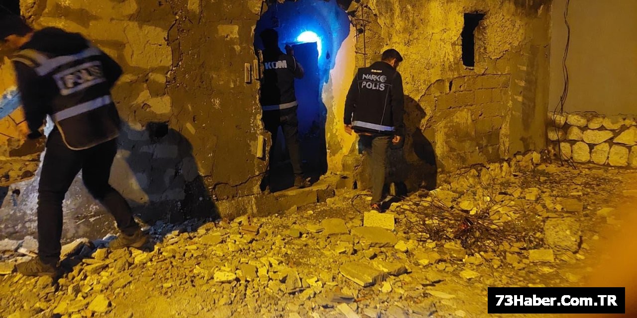 Şırnak'ta Narko Operasyonu