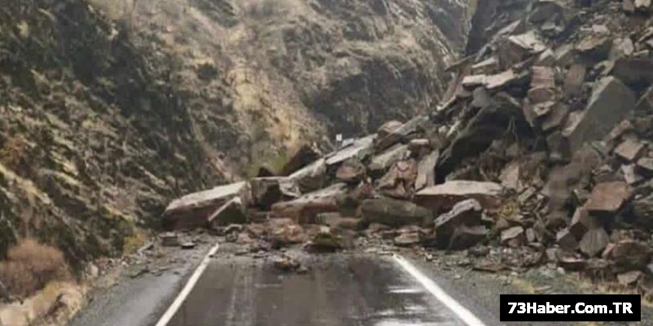 Şırnak'ta Heyelan Alarmı