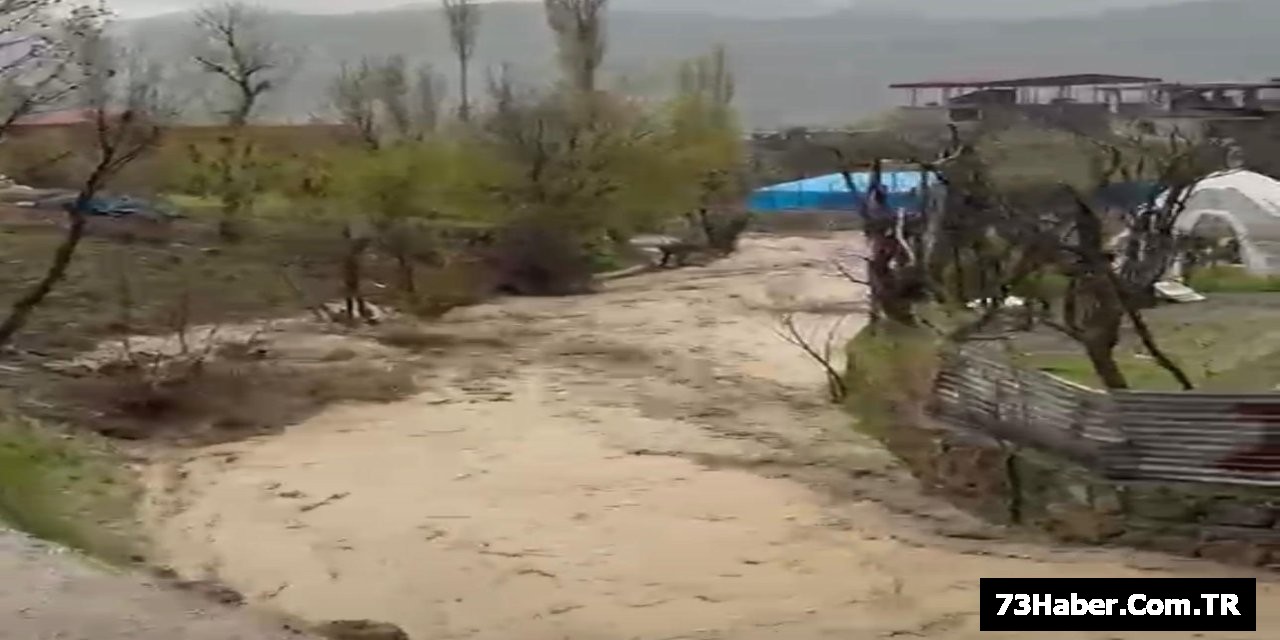 Şırnak'ta Su Baskını: Silahlı Uyarı