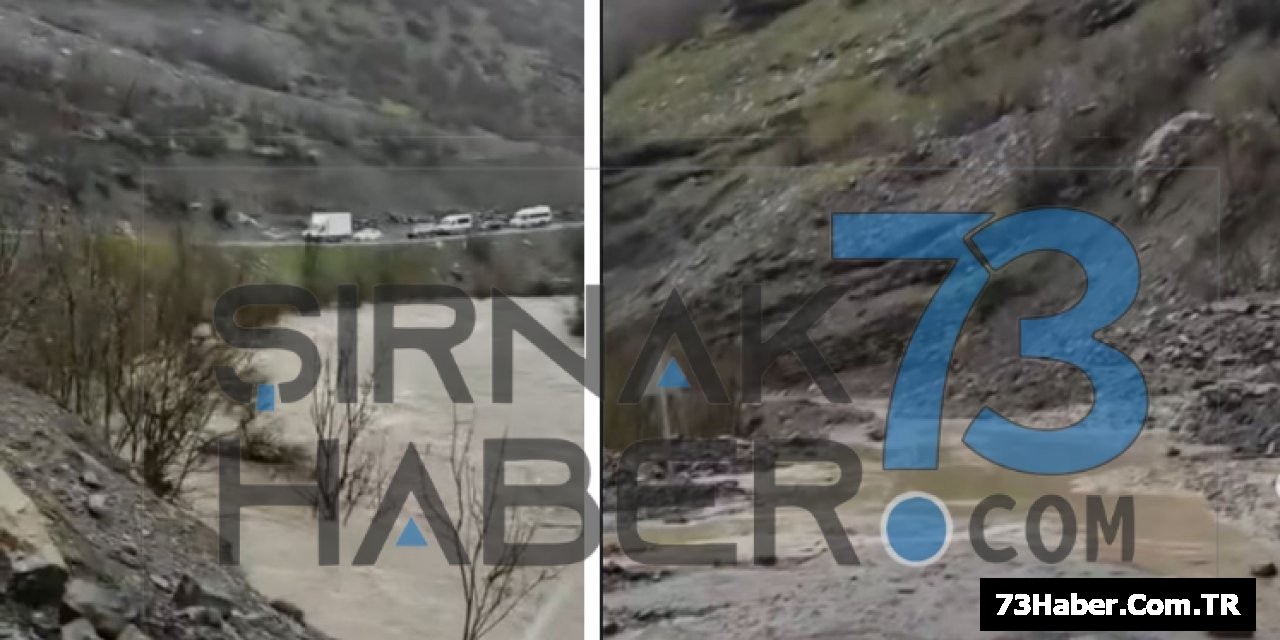 Şırnak'ta Heyelan Sonrası Yol Tekrar Hizmete Girdi